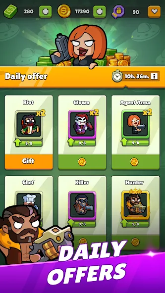 Merge Mercs: Tower Defense TD screenshot 7