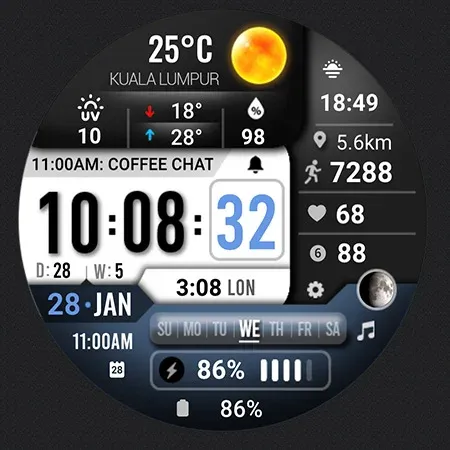 ML2U 377 Watch Face screenshot 25