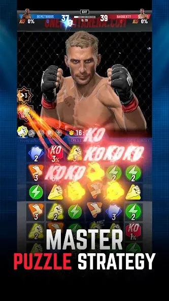 ONE Fight Arena: Match3 PvP screenshot 2