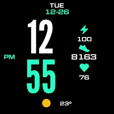 Nighty Digital 22 - watch face screenshot 22