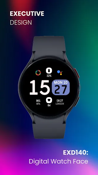 EXD140: Digital Watch Face screenshot 4