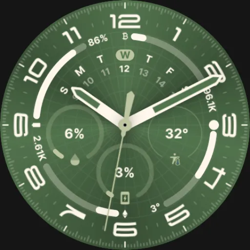 Galaxy Ultra Watch Face screenshot 8