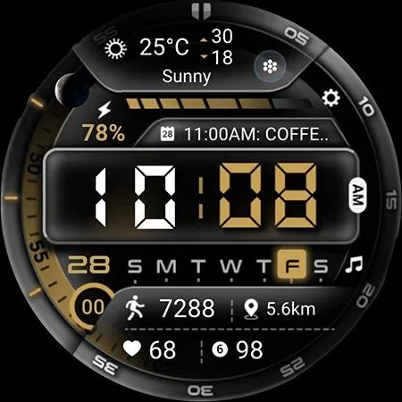 ML2U 221 Watch Face screenshot 28