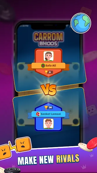 Carrom Board - Disc Pool Game screenshot 8