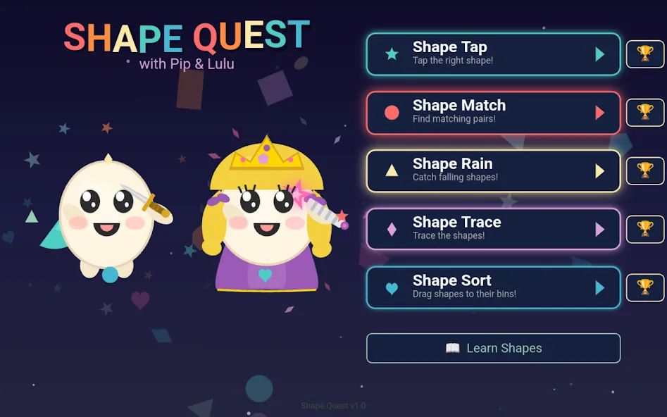 Shape Quest with Pip & Lulu screenshot 8