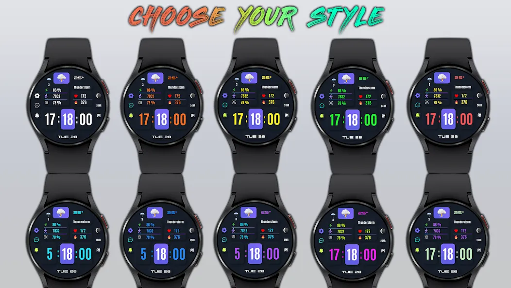 Sena Digital Watch Face screenshot 1