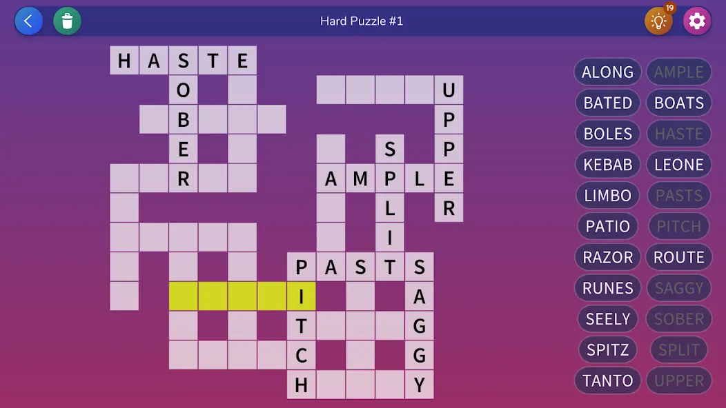 Fill-in Crosswords Unlimited screenshot 7