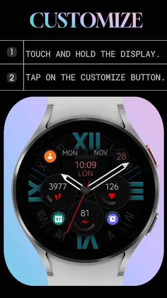 Dream 43 analog watch face screenshot 7