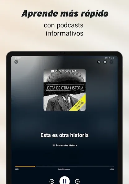 Audible:audiolibros y podcasts screenshot 16