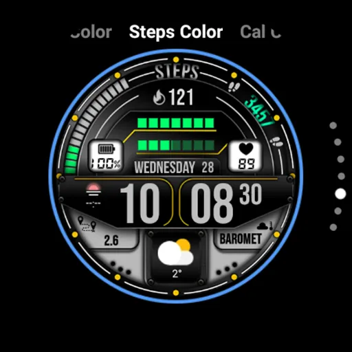 MB277 Digital Watch Face screenshot 20