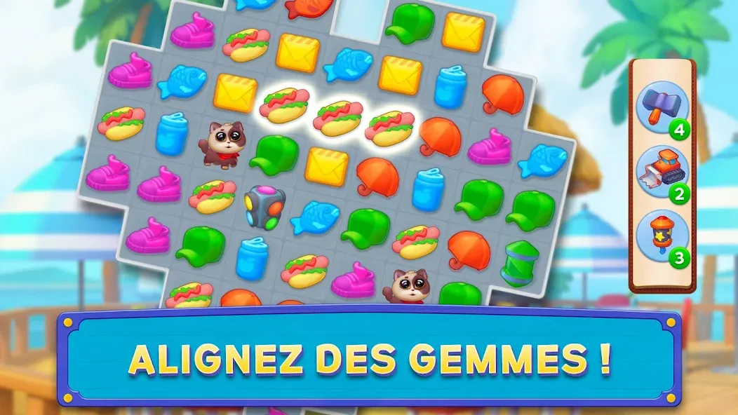 Match Town Makeover・série de 3 screenshot 10