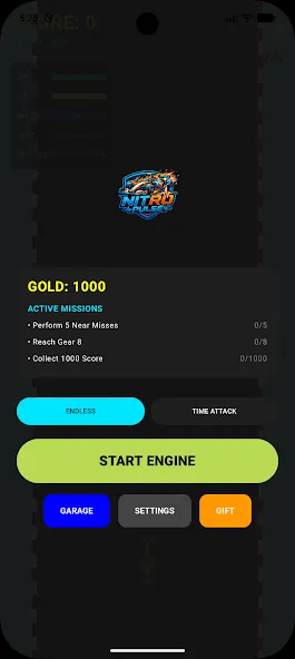 Nitro Pulse: 2D Car Racing screenshot 1