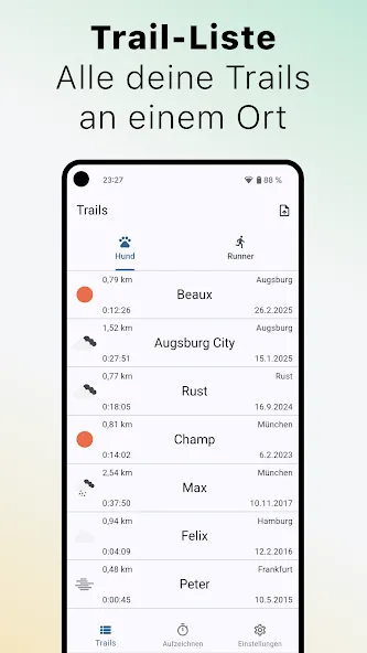 The Mantrailing App screenshot 3