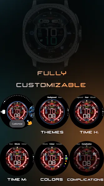 Epsilon1 - Tactical Watch Face screenshot 4