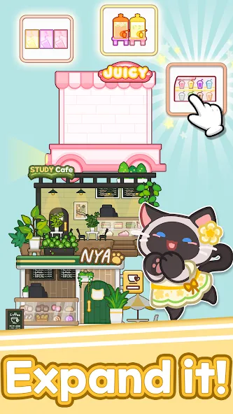 Merge Cat Cafe : Coffee cat screenshot 5