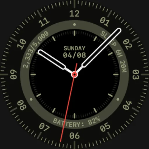 Analog Ultra Watch Face screenshot 12