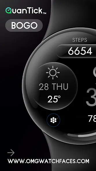 QuanTick 12 - Minimal Watch screenshot 5