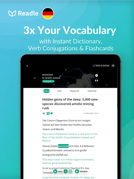 Readle - Easy Deutsch lernen screenshot 8