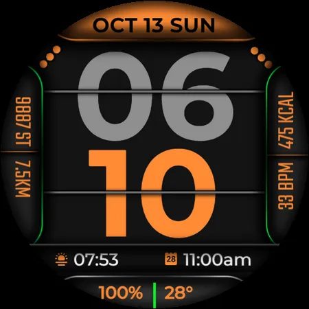 Watch Face H8 screenshot 9