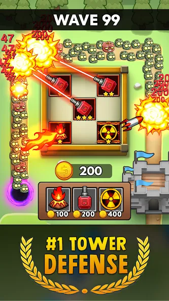 Merge Clash: Tower Defense TD screenshot 2