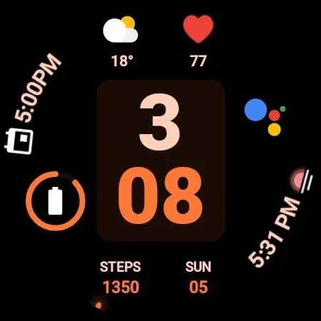 Night 59 - watch face screenshot 21