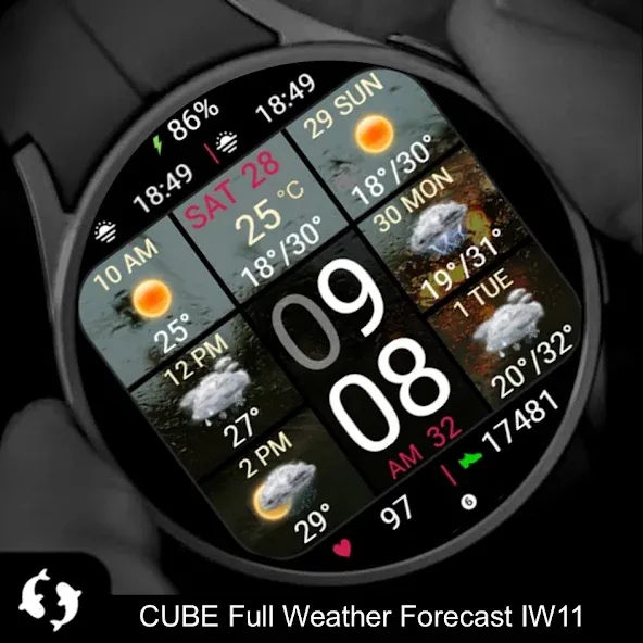 Cube Full Weather Forecast I11 screenshot 3