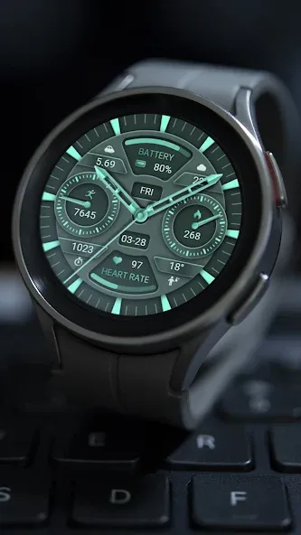 Emerald Gemstone ZKin Watch screenshot 5