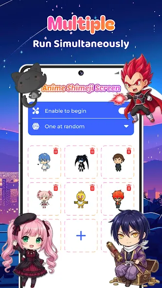 Live Anime Shimeji Screen Pets screenshot 1