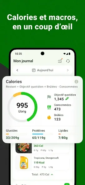 Calo: compte-calories screenshot 3