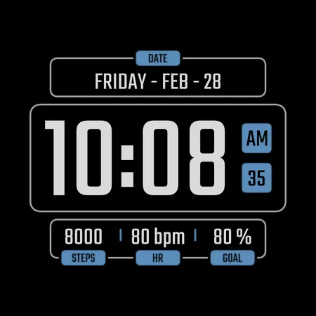 DADAM50: AMOLED Watch Face screenshot 23