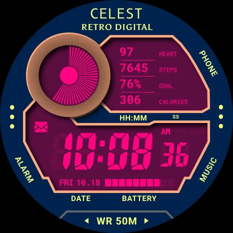 CELEST5536 Retro Digital Watch screenshot 27
