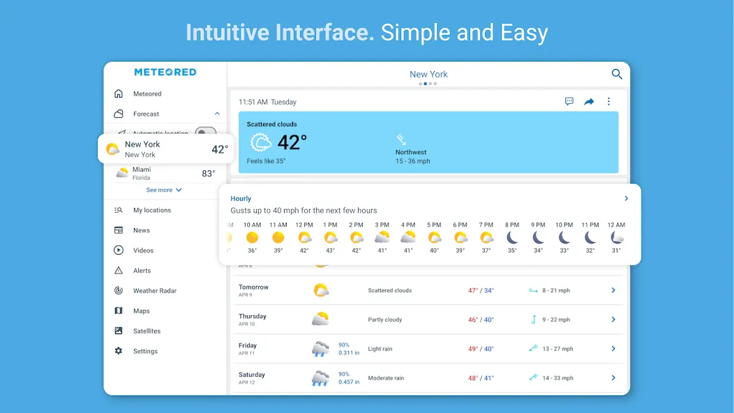 Weather Radar - Meteored News screenshot 10