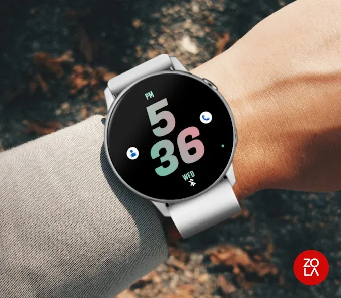Pastel Bold Watch Face screenshot 3