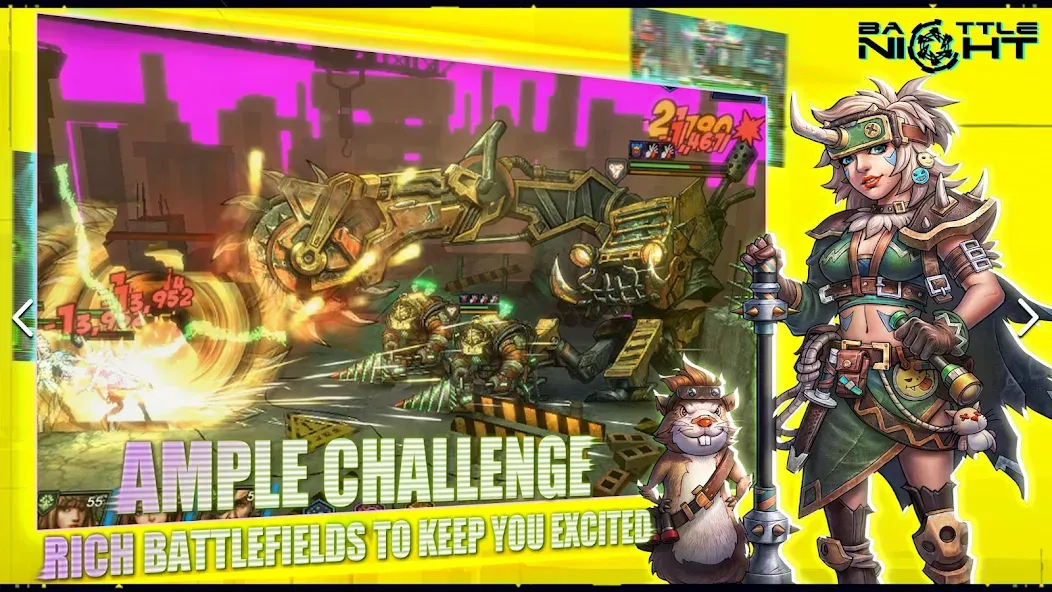 Battle Night: Cyberpunk RPG screenshot 6