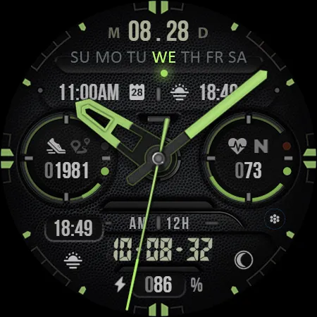 KF162 WATCH FACE screenshot 12