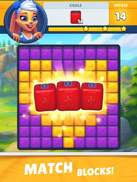 Cubes Flow – Blast Match 3 screenshot 1