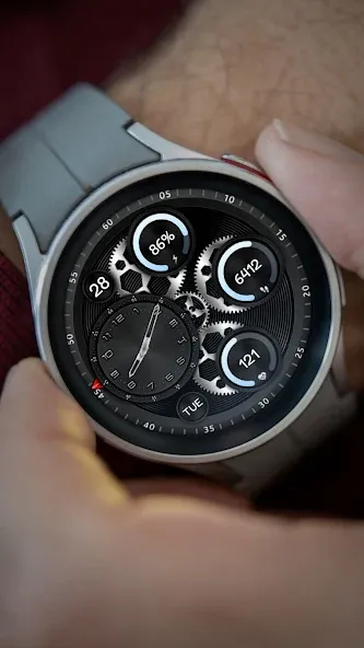 RUGAN Rotary URX82 Watch face screenshot 8