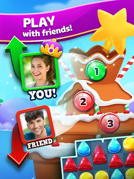 Frozen Frenzy Mania – Match 3 screenshot 10