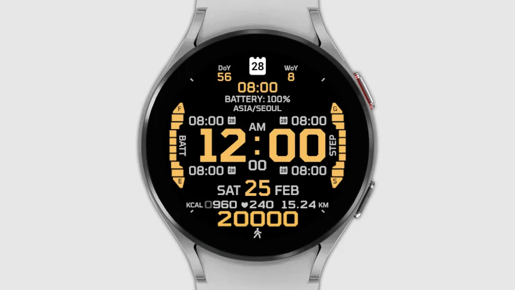 IWF AllNew DIGI II watch face screenshot 6