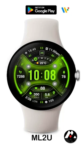 ML2U 234 Watch Face screenshot 16