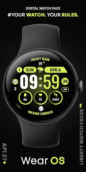 MOON KNIGHT Digital Watch Face screenshot 4