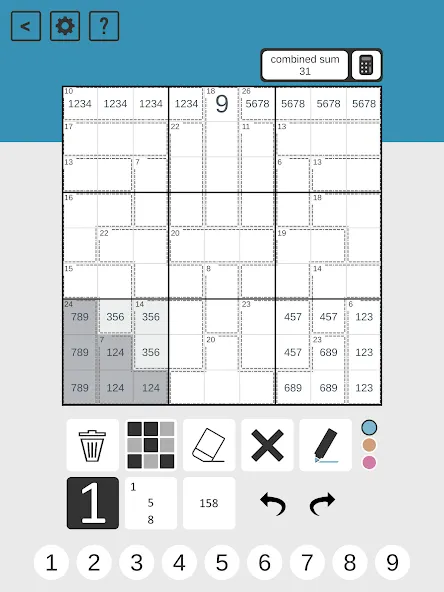 Killer Sudoku screenshot 6
