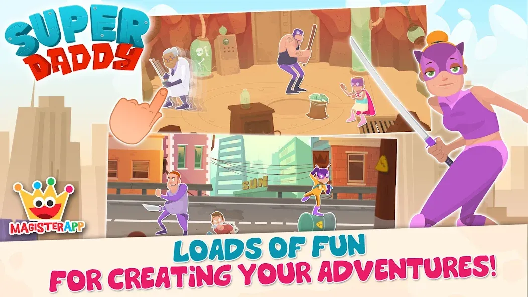 Super Daddy - Dress Up a Hero screenshot 6