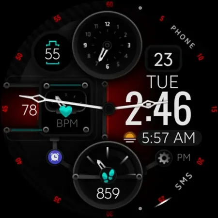 Dream 108 - Hybrid Watch Face screenshot 9
