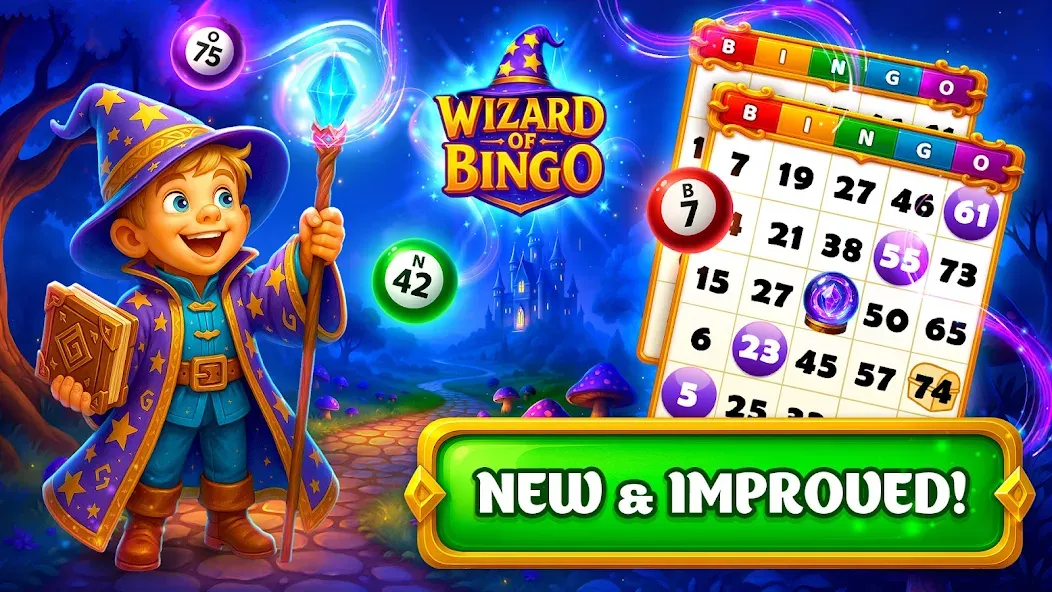 Wizard of Bingo screenshot 1