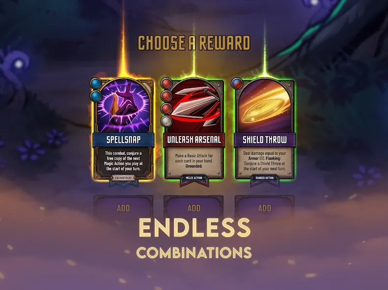 Dawncaster: Deckbuilding RPG screenshot 12