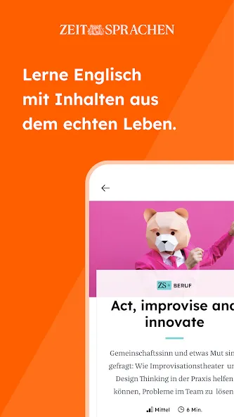 Lerne Englisch - ZEIT SPRACHEN screenshot 1