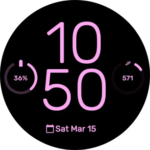 Everyday - Pixel Watch Face screenshot 1