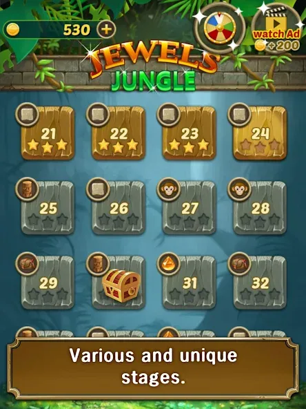 Jewels Jungle : Match 3 Puzzle screenshot 9
