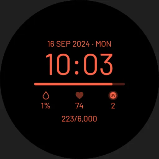 EXD092: Minimal Watch Face screenshot 29